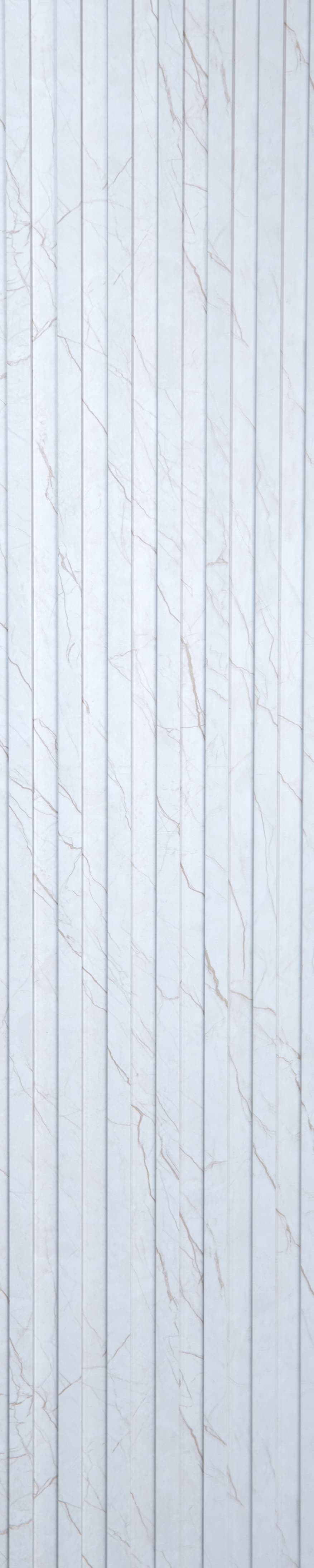 Palilleria WPC decorativa blanca con vetas color avellana